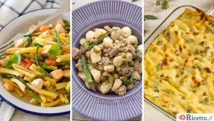 3 Primi con gli Asparagi