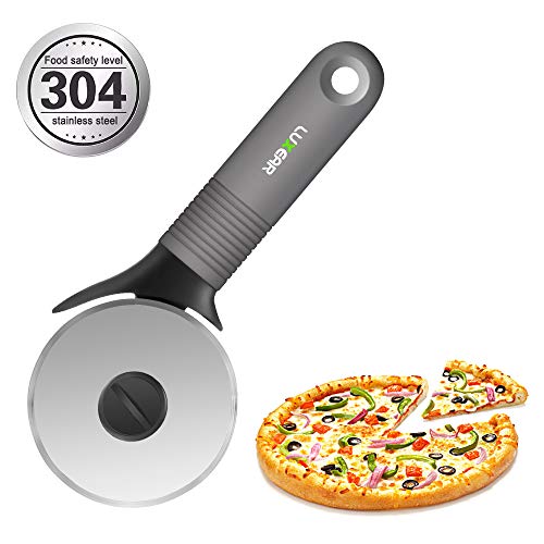 Flintronic Forbici per pizza, Forbice Taglia-Pizza, Acciaio Inox