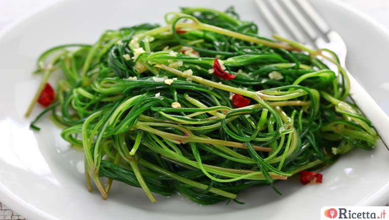 Ricetta Agretti in padella - Consigli e Ingredienti ...