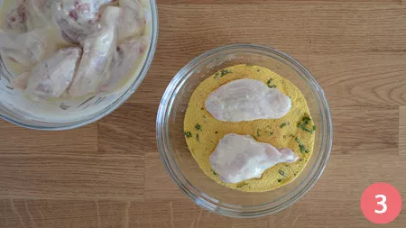 Ali di pollo al forno - P3