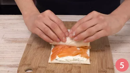 Antipasti al salmone - girelle - P5