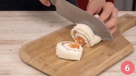 Antipasti al salmone - girelle - P6