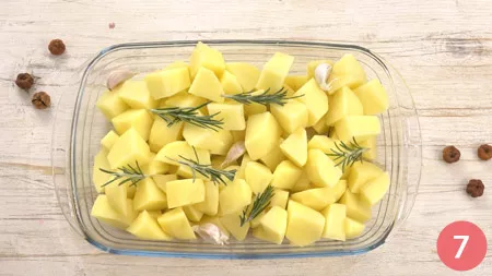 Arrosto di vitello al forno con patate - Passo 7