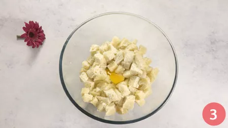 Arrotolato di pollo - Passaggio 3