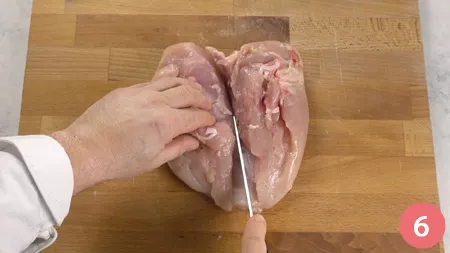 Arrotolato di pollo - Passaggio 6