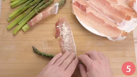 Asparagi in sfoglia - Passaggio 5