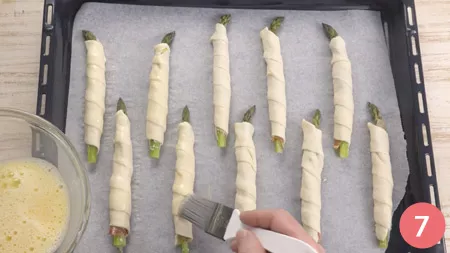 Asparagi in sfoglia - Passaggio 7