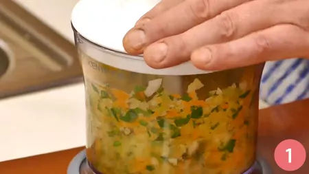 Baccalà fritto su crema di lenticchie - Passaggio 1