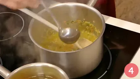 Baccalà fritto su crema di lenticchie - Passaggio 4