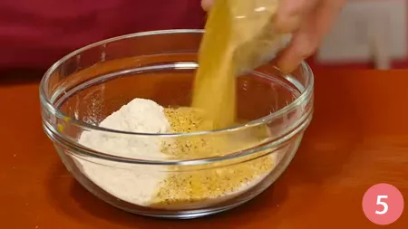 Baccalà fritto su crema di lenticchie - Passaggio 5