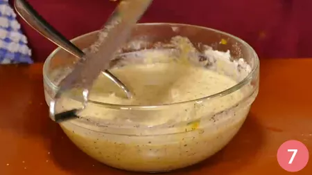 Baccalà fritto su crema di lenticchie - Passaggio 7