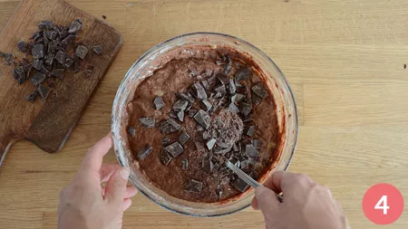 Banana Bread al cioccolato - P4