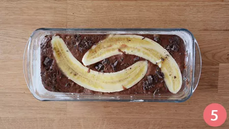 Banana Bread al cioccolato - P5