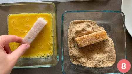 Bastoncini di pesce - Passaggio 8