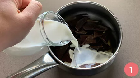 Bavarese al cioccolato - P1