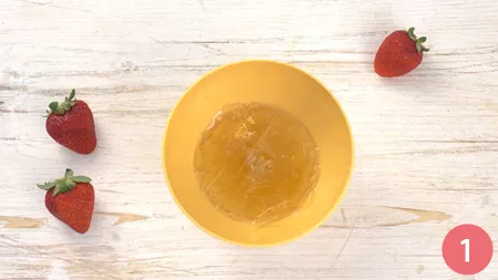 Bavarese di fragole - Passaggio 1