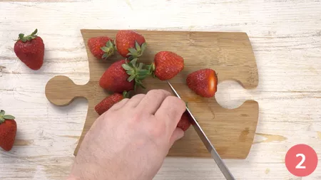 Bavarese di fragole - Passaggio 2