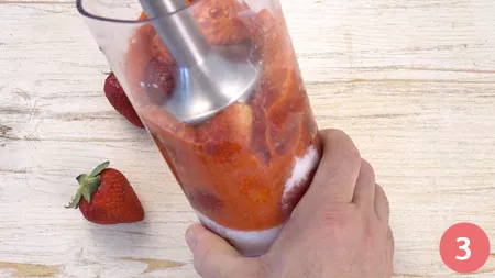 Bavarese di fragole - Passaggio 3