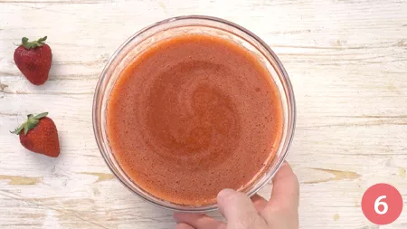 Bavarese di fragole - Passaggio 6