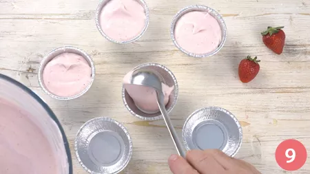 Bavarese di fragole - Passaggio 9