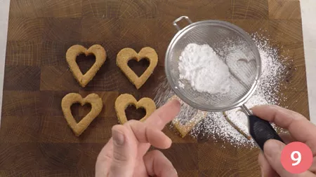 Biscotti a forma di cuore - Passaggio 9