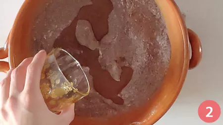 Biscotti al cioccolato senza uova - Pass 2