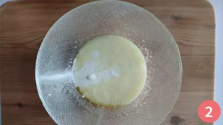 Biscotti alla panna - Step 2