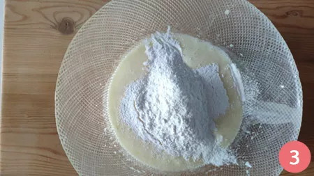 Biscotti alla panna - Step 3