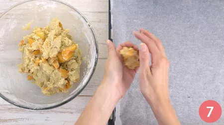 Biscotti alle albicocche - Passaggio 7