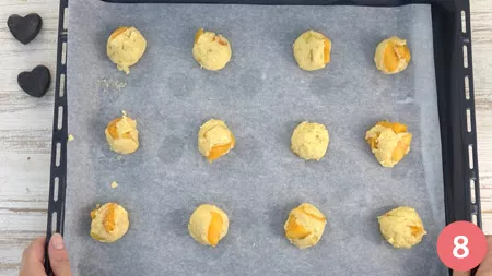Biscotti alle albicocche - Passaggio 8
