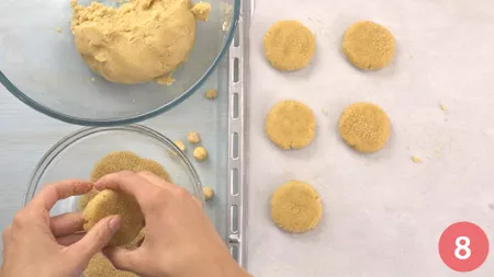 Biscotti alle nocciole - Passo 8