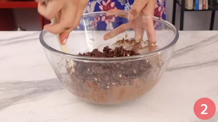 Biscotti avena e cioccolato senza cottura - P2