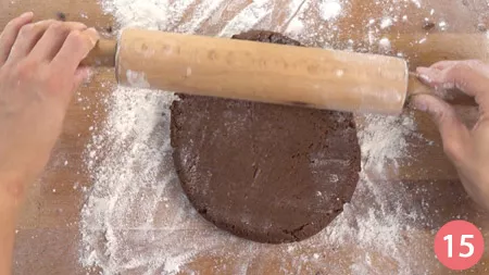 Biscotti al cacao con crema di pistacchio - Passaggio 15