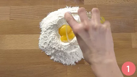 Biscotti cuor di mela - Passaggio 1