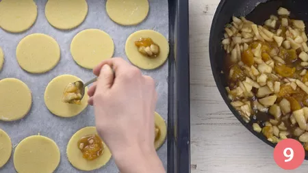 Biscotti cuor di mela - Passaggio 9