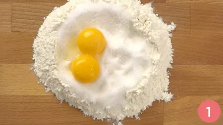 Biscotti di Halloween - Passo 1