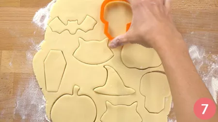 Biscotti di Halloween - Passo 7