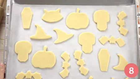 Biscotti di Halloween - Passo 8