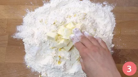 Biscotti con gocce di cioccolato - Passaggio 3