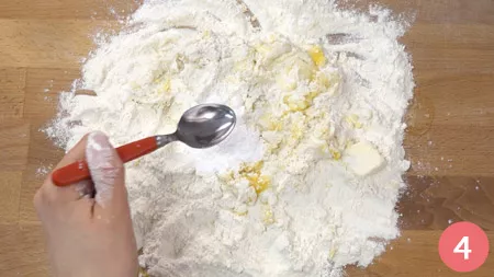 Biscotti con gocce di cioccolato - Passaggio 4