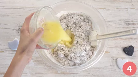 Biscotti integrali con gocce di cioccolato - Passaggio 4