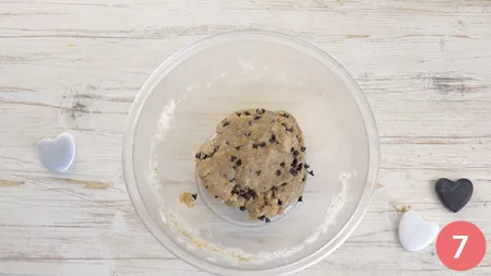 Biscotti integrali con gocce di cioccolato - Passaggio 7