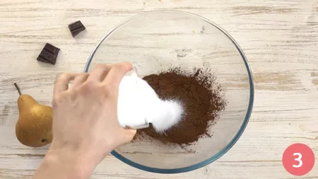 Biscotti morbidi pere e cioccolato - Passaggio 3