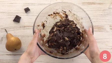 Biscotti morbidi pere e cioccolato - Passaggio 8