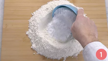 Biscotti occhi di bue - Passaggio 1