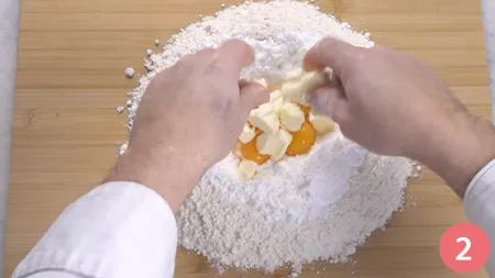 Biscotti occhi di bue - Passaggio 2