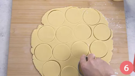 Biscotti occhi di bue - Passaggio 6