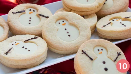 Biscotti pupazzo di neve - P10