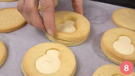 Biscotti pupazzo di neve - P8