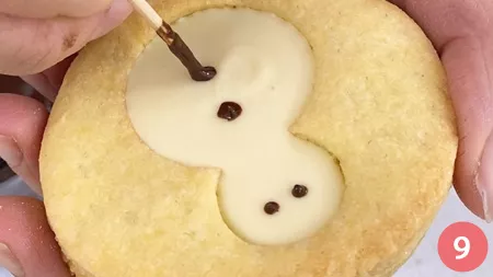 Biscotti pupazzo di neve - P9